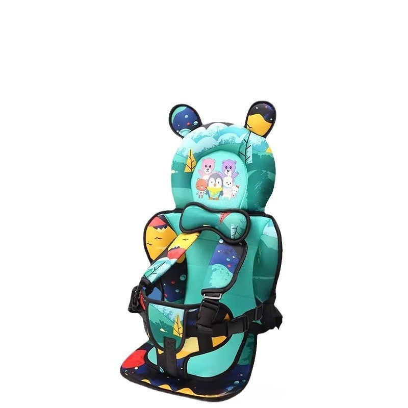 Portable Cartoon Polyester Baby Chair Harness Cushion Sahibzada Treasures