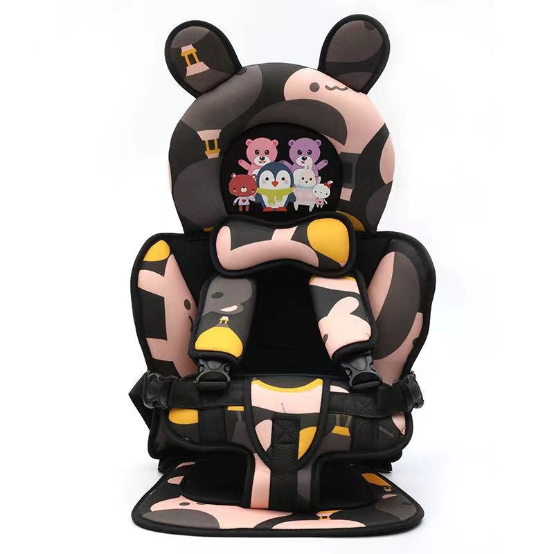 Portable Cartoon Polyester Baby Chair Harness Cushion Sahibzada Treasures