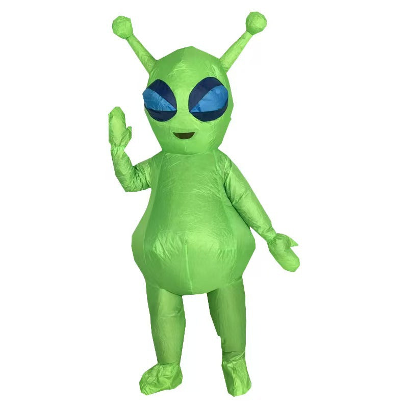 Cross-Border Halloween Alien Ghost Hugging Inflatable Suit Props Funny Performance Alien Inflatable Suit Sahibzada Treasures
