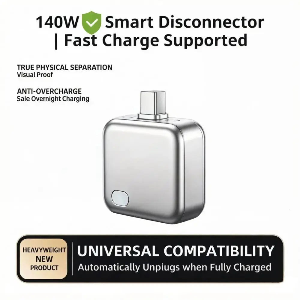 140W USB-C Fast-Charging Auto-Eject Adapter Sahibzada Treasures