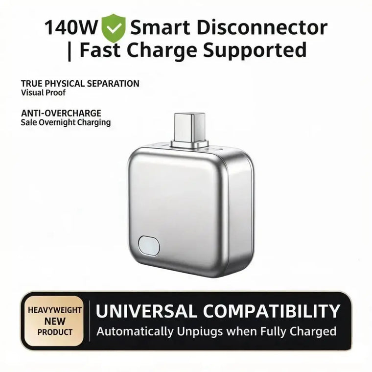 140W USB-C Fast-Charging Auto-Eject Adapter Sahibzada Treasures