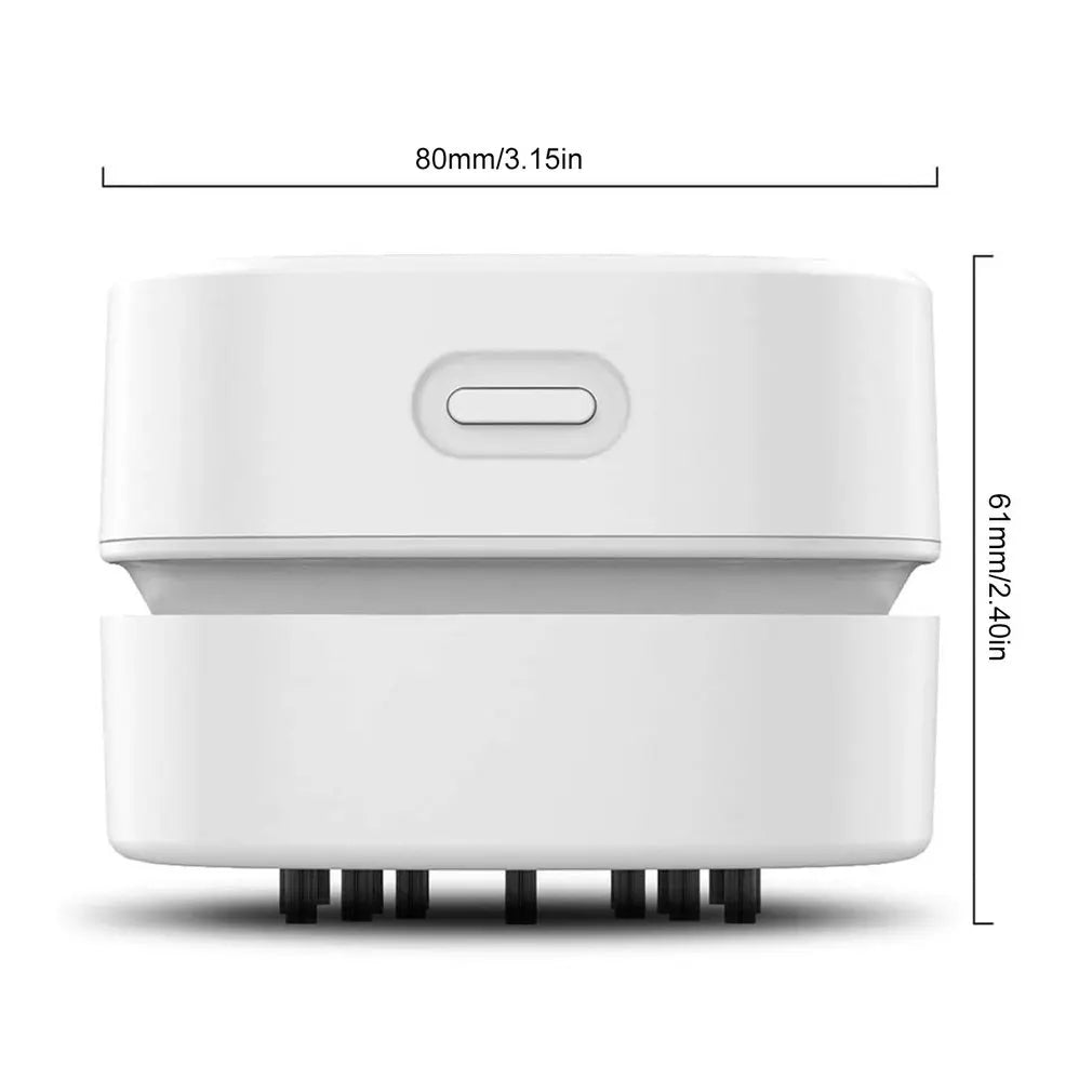 Mini Desktop Vacuum Cleaner for Desk & Keyboard Sahibzada Treasures