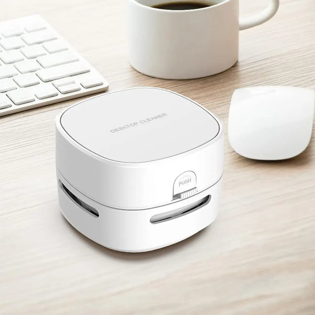 Mini Desktop Vacuum Cleaner for Desk & Keyboard Sahibzada Treasures