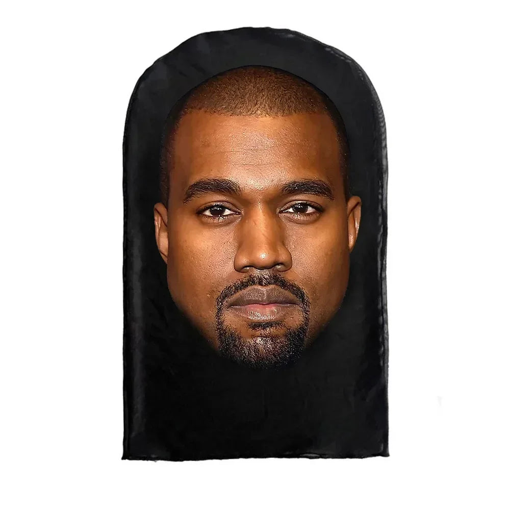 Funny Full Face Mask 3D Printed Celebrity Face Masks Elastic Mesh Halloween Cosplay Party Props Balaclava Headcovers Sahibzada Treasures
