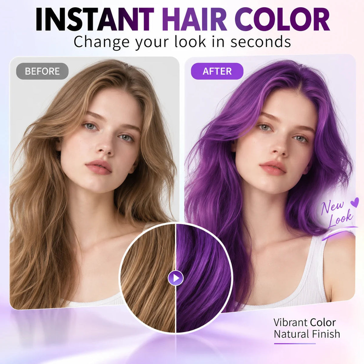 Halloween Hair Color Spray Temporary Washable Hair Dye Spray 8 Colors DIY Party Cosplay Festival One-Time Hair Styling Color Sahibzada Treasures