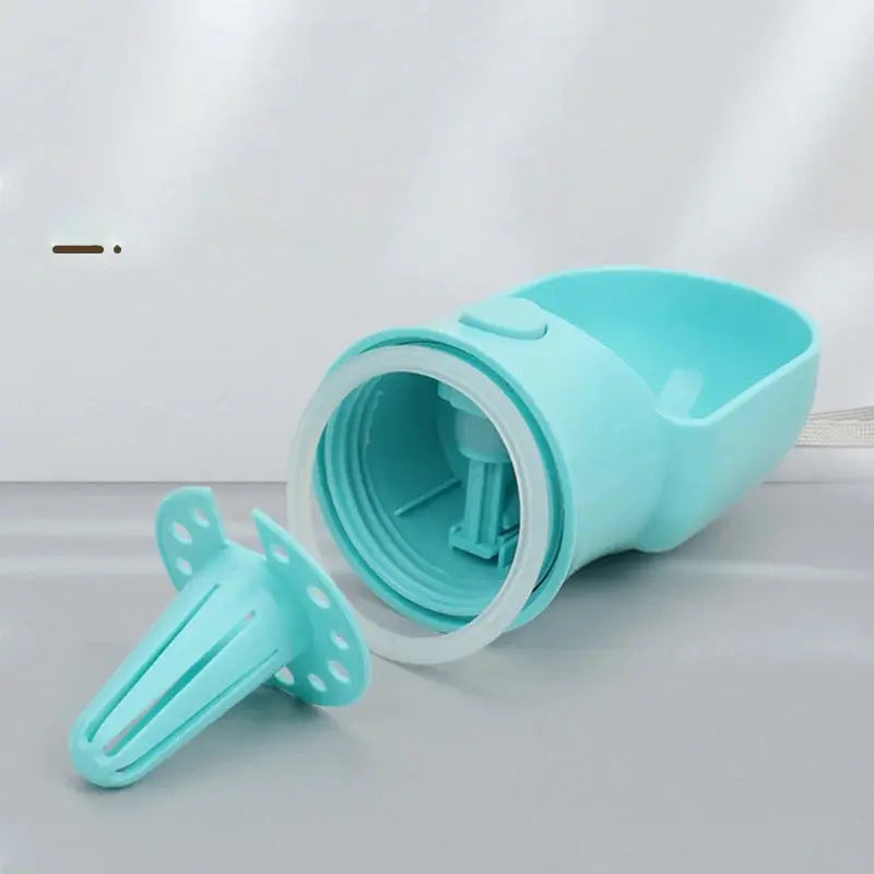 2-in-1 Pet Water Bottle & Food Container for Travel Sahibzada Treasures