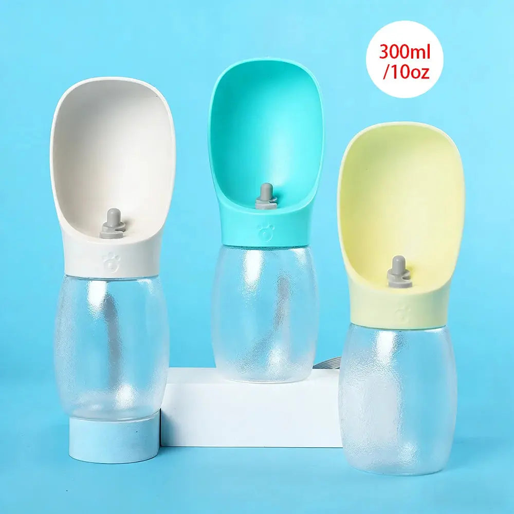 Portable Dog Water Bottle – 300ml Leak-Resistant Travel Dispenser Sahibzada Treasures