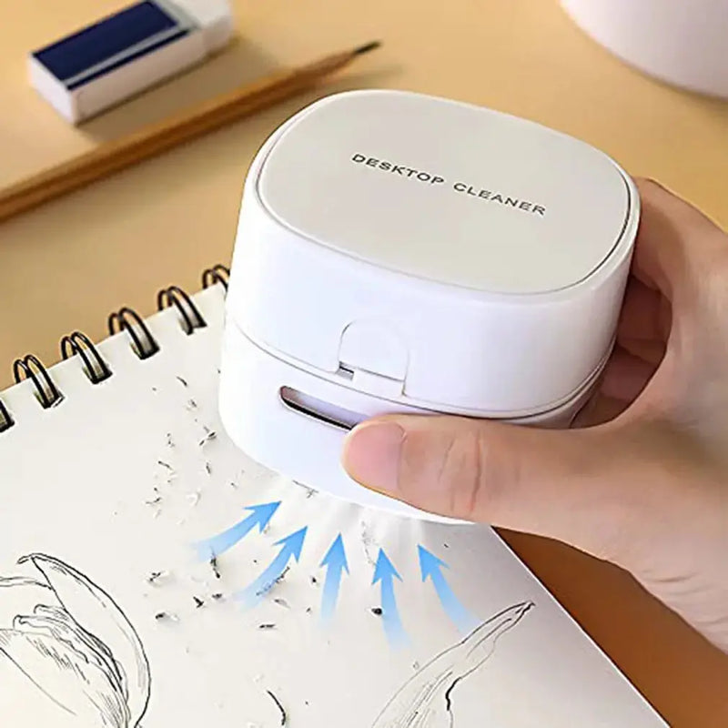 Mini Desktop Vacuum Cleaner for Desk & Keyboard Sahibzada Treasures