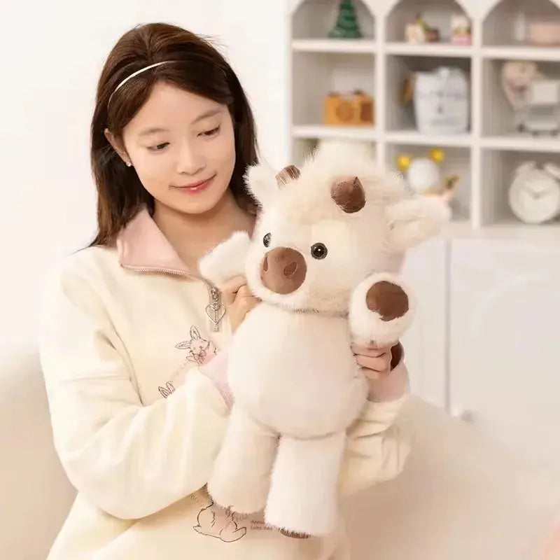 45cm Highland Cow Plush Toy – Soft Stuffed Animal Gift Sahibzada Treasures