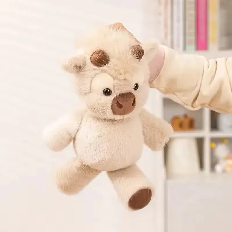 45cm Highland Cow Plush Toy – Soft Stuffed Animal Gift Sahibzada Treasures