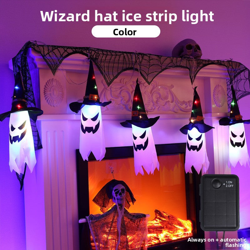 Halloween LED Ghost Decoration Lights Sahibzada Treasures