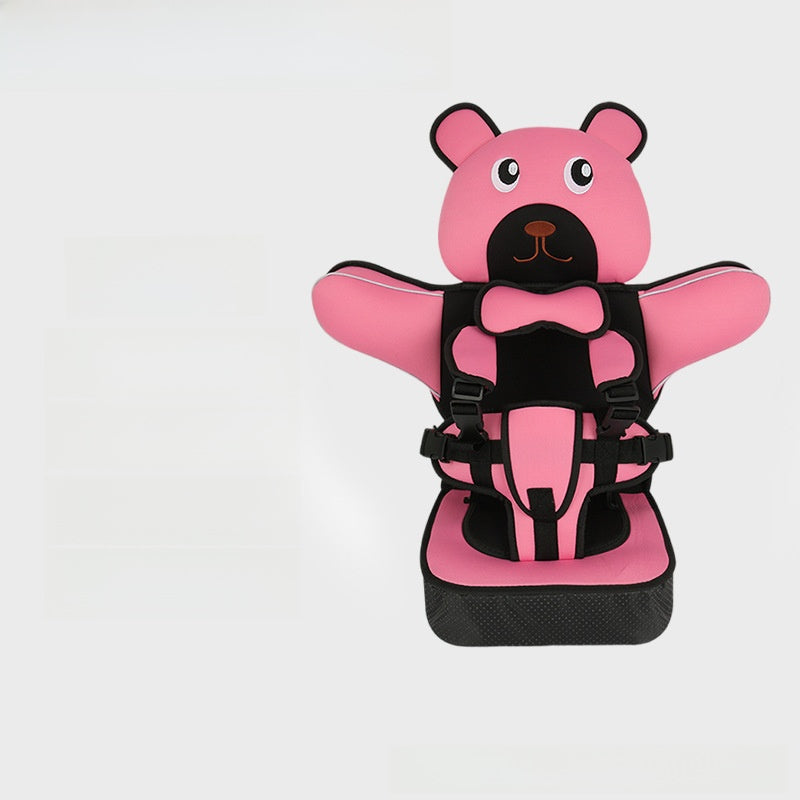 Portable Cartoon Polyester Baby Chair Harness Cushion Sahibzada Treasures