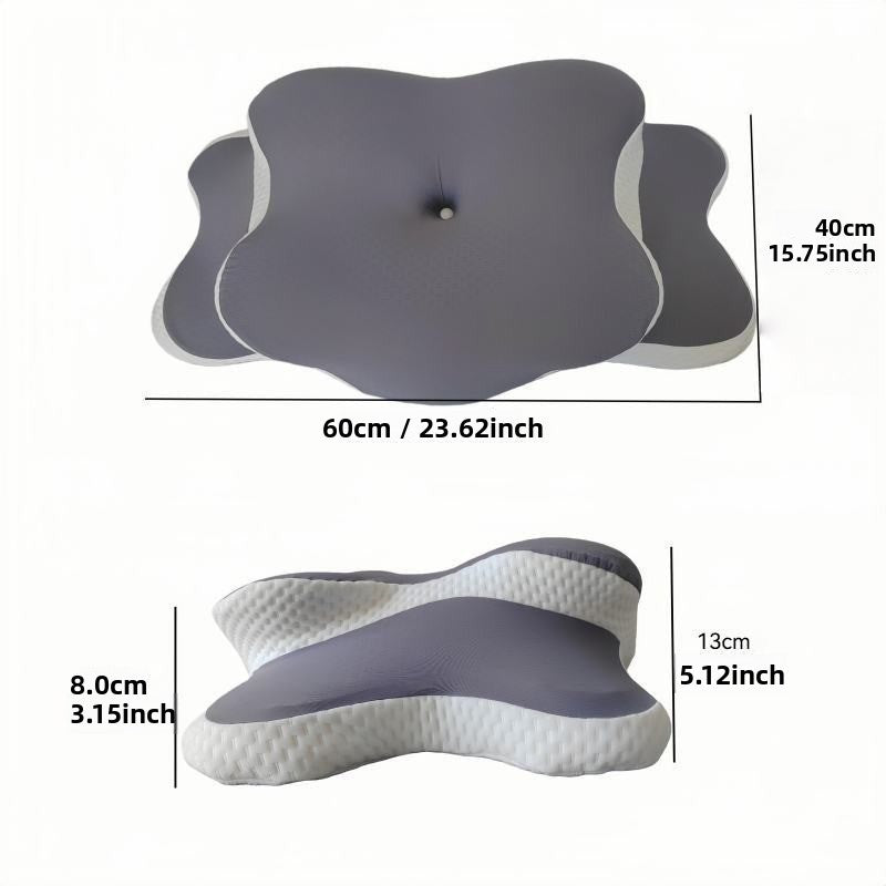 Ergonomic Butterfly Memory Foam Neck Pillow Sahibzada Treasures