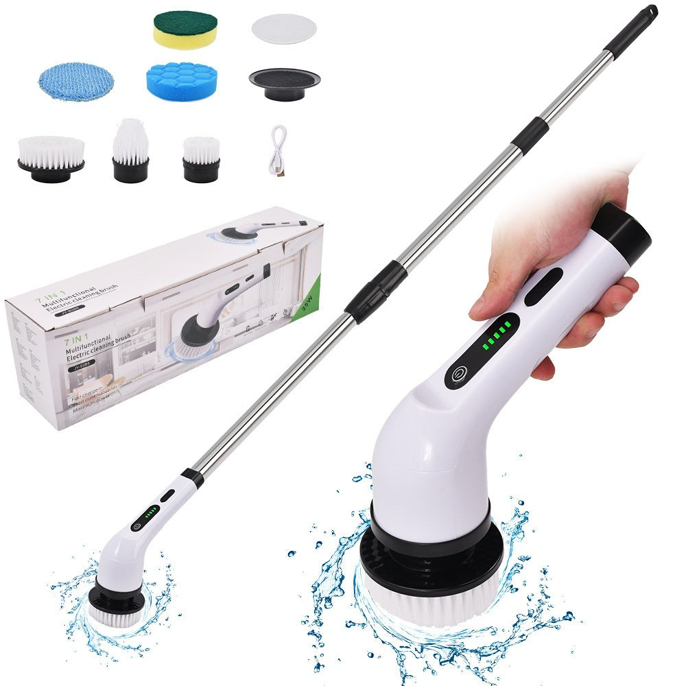 9-in-1 Electric Cleaning Brush Electric Spin Cleaning Scrubber Sahibzada Treasures
