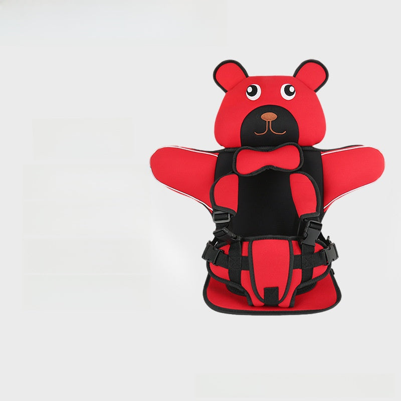 Portable Cartoon Polyester Baby Chair Harness Cushion Sahibzada Treasures